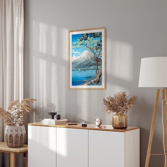 Interior Design Concept: Mount Fuji from Lake Yamanaka (Takahashi Hiroaki (Shōtei))