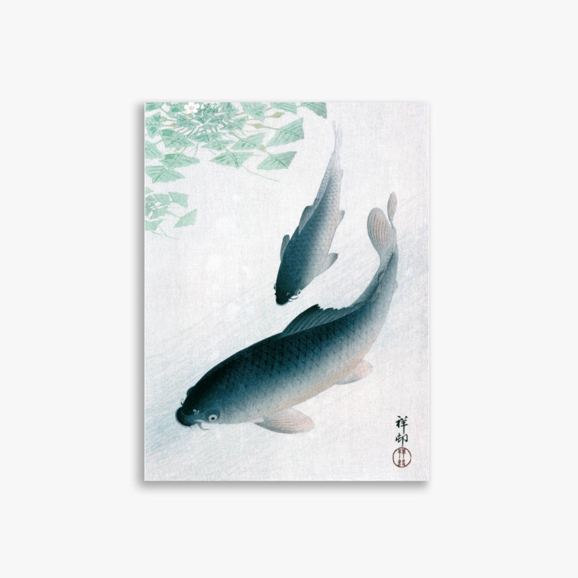 Ohara Koson - Carp or Koi 30x40 cm Poster