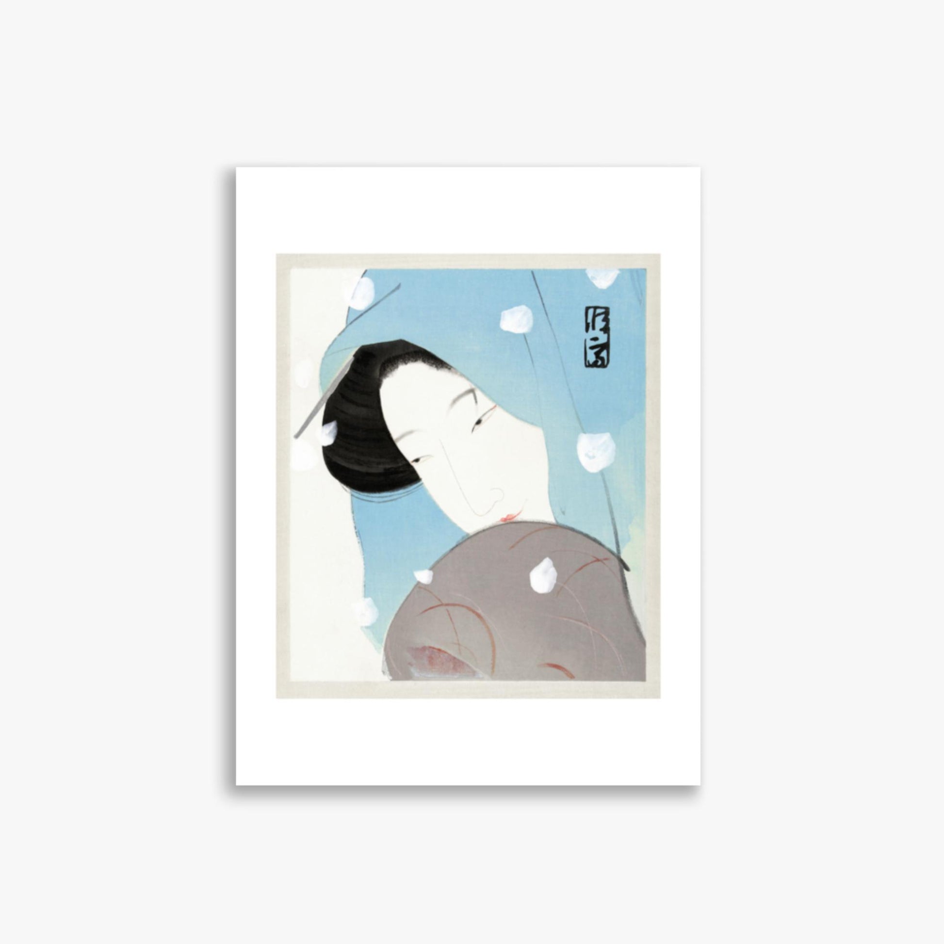 Kitano Tsunetomi - Umegawa 30x40 cm Poster