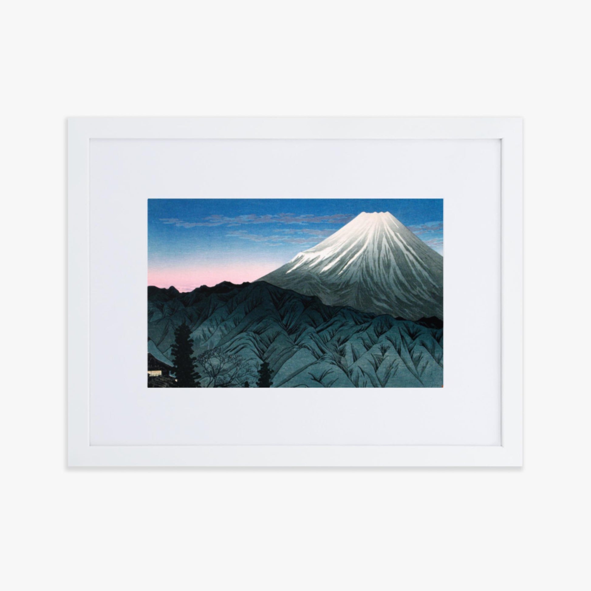 Takahashi Hiroaki (Shōtei) - Mount Fuji From Hakone 30x40 cm Poster With White Frame