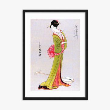 Eishi Hosoda - Itsutomi 50x70 cm Poster With Black Frame