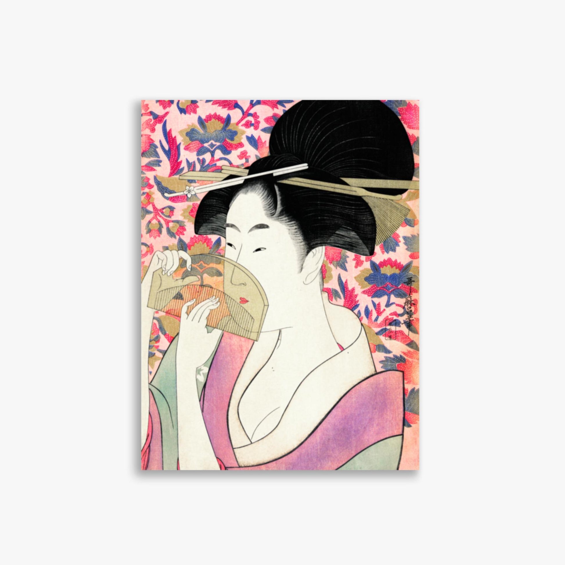 Utamaro Kitagawa - Kushi  30x40 cm Poster