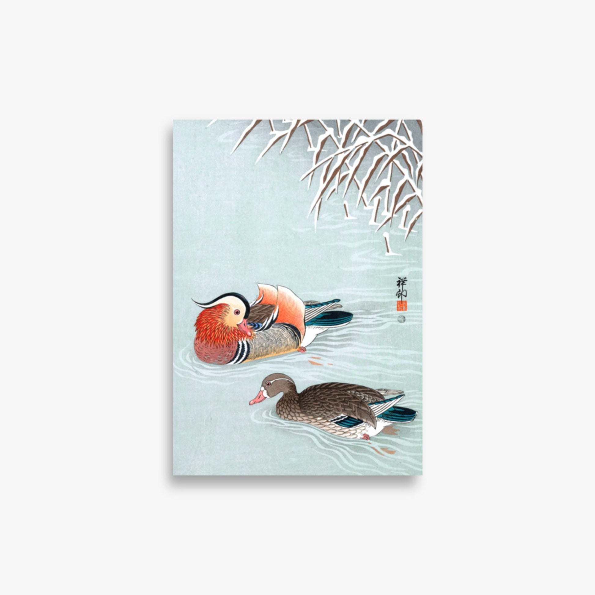 Ohara Koson - Mandarin Ducks 21x30 cm Poster