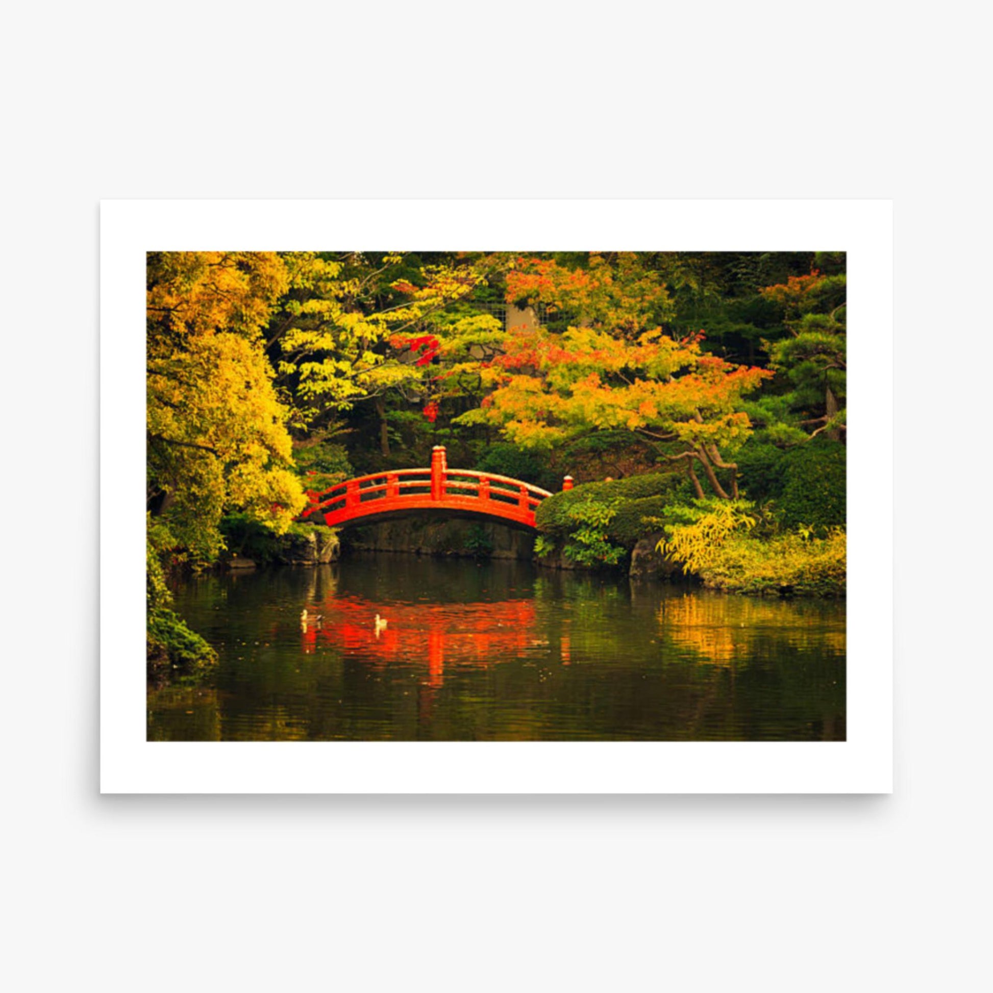 Public Park in Tokyo 18x24 in Poster