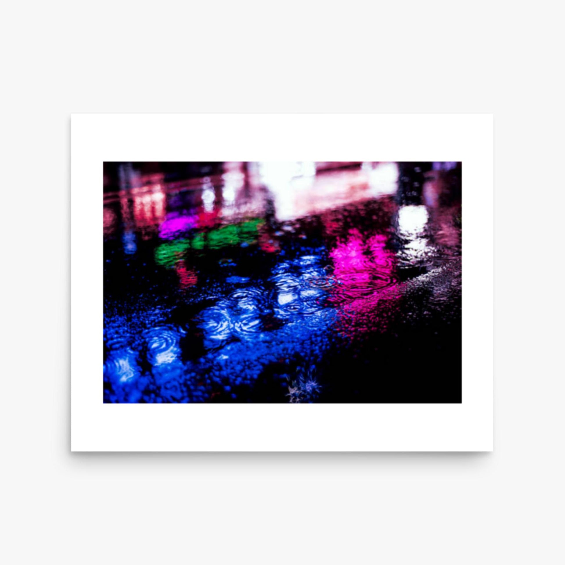 Rainy Night 16x20 in Poster